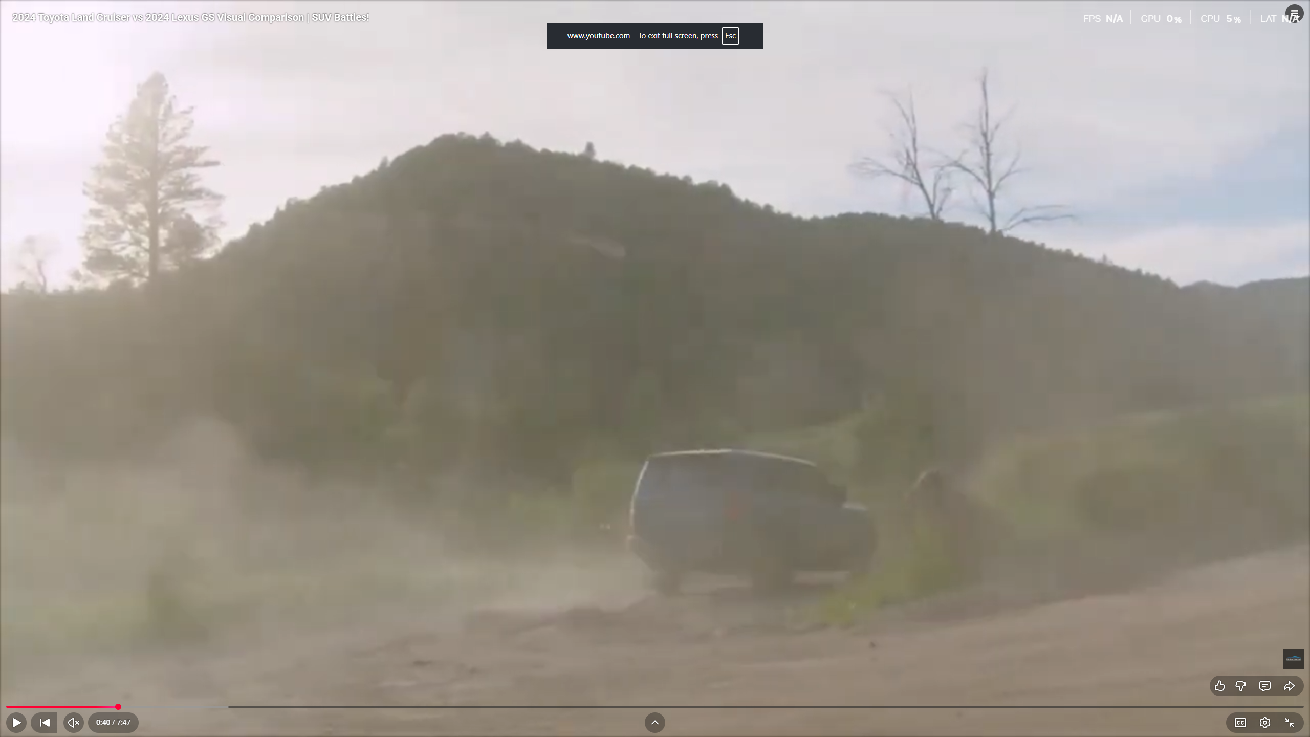 2024 Toyota Land Cruiser vs 2024 Lexus GS Visual Comparison | SUV Battles!