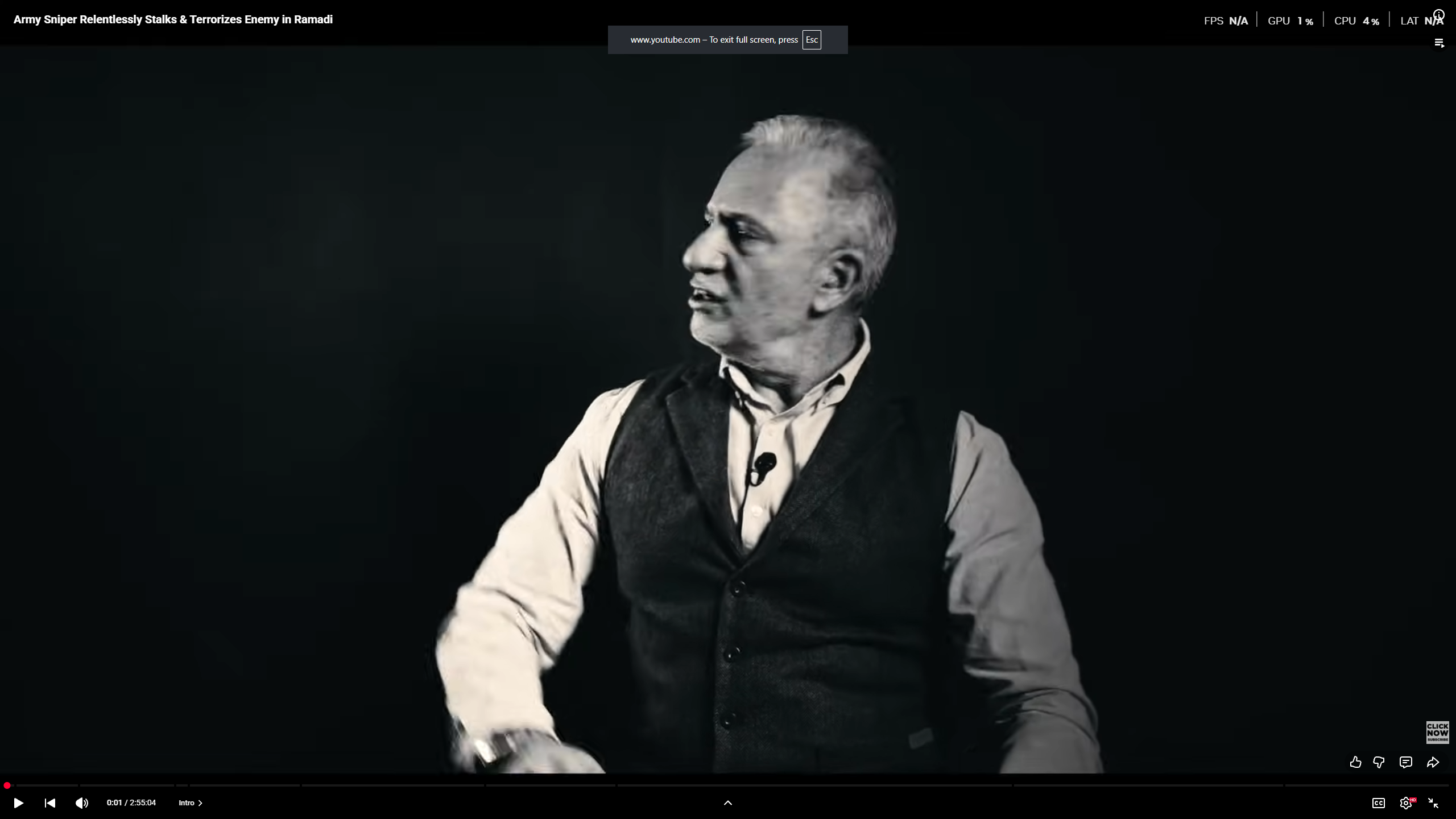 Army Sniper Relentlessly Stalks & Terrorizes Enemy in Ramadi