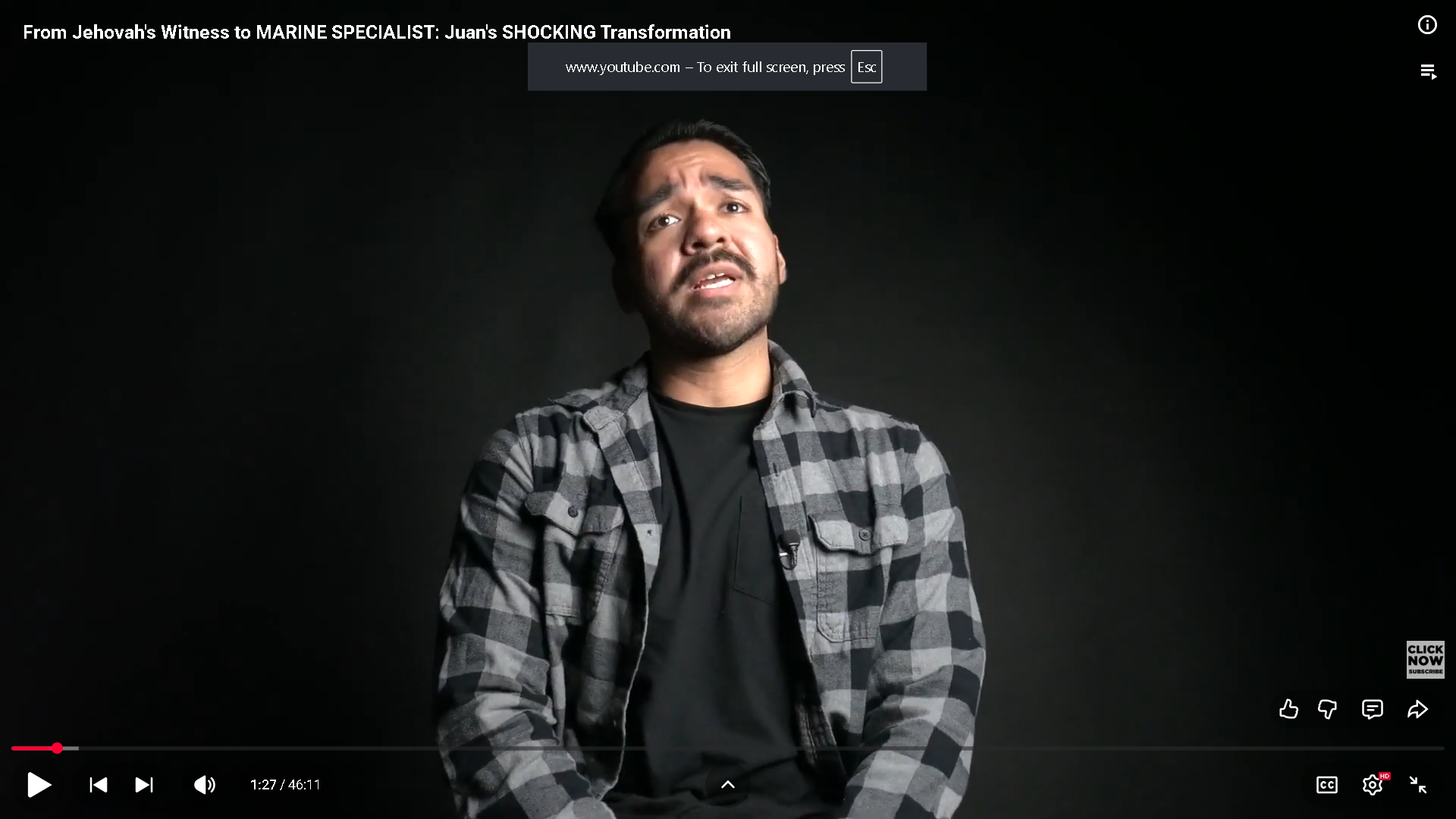 From Jehovah's Witness to MARINE SPECIALIST: Juan's SHOCKING Transformation