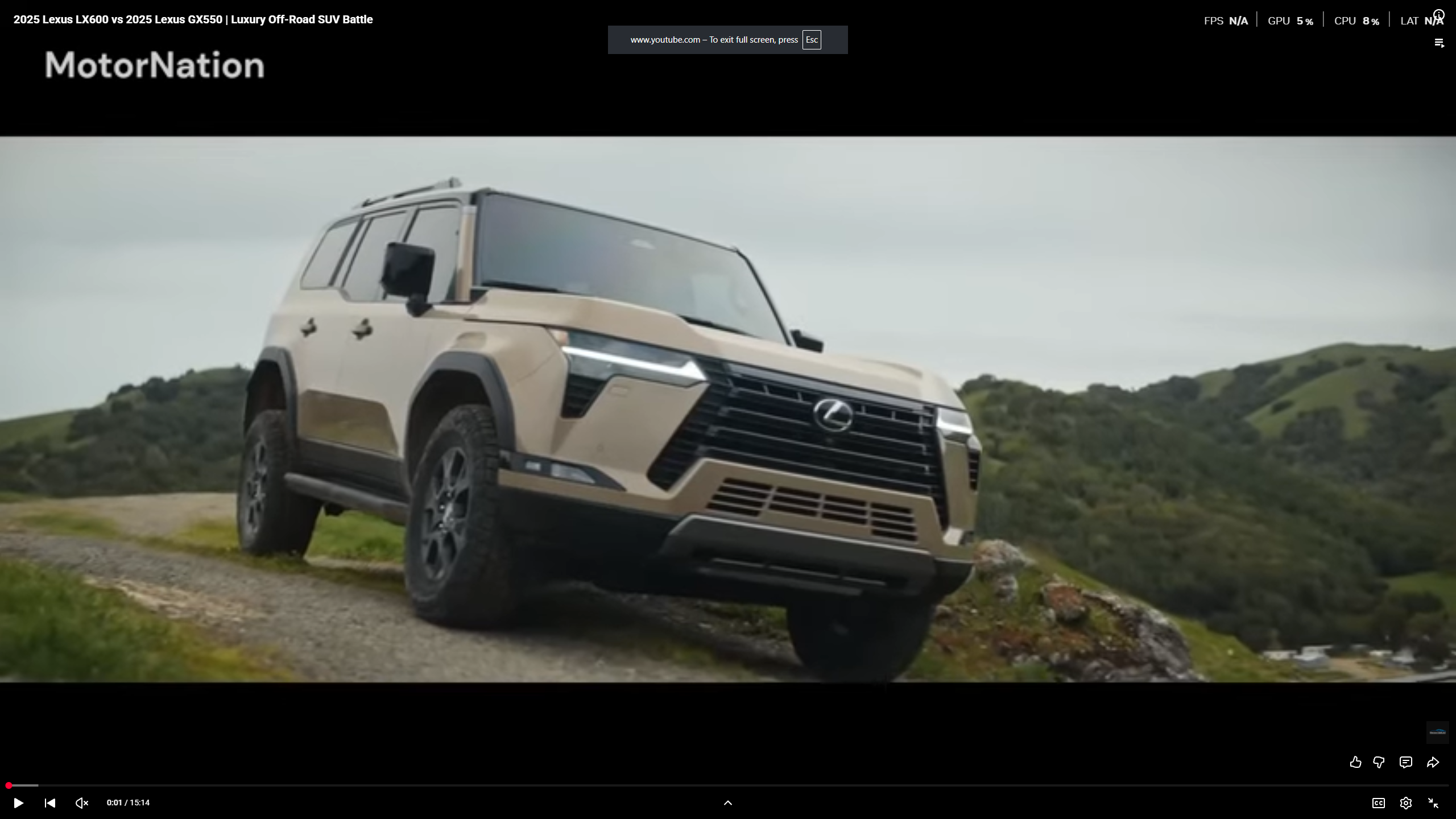 2025 Lexus LX600 vs 2025 Lexus GX550 | Luxury Off-Road SUV Battle