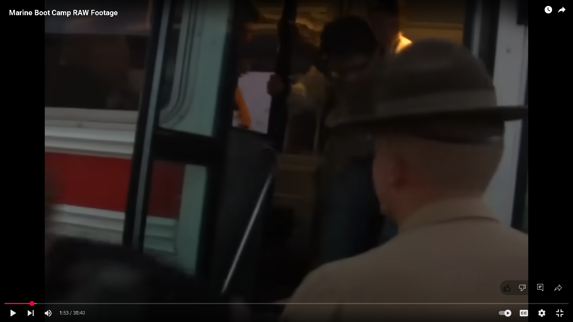 Marine Boot Camp RAW Footage