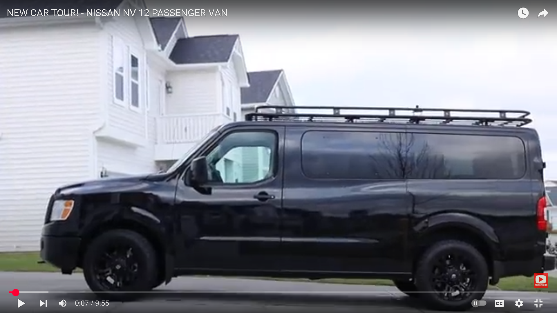 NEW CAR TOUR! - NISSAN NV 12 PASSENGER VAN